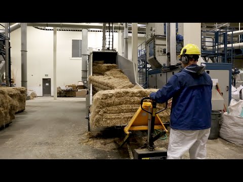 Take a tour of a hemp processing plant